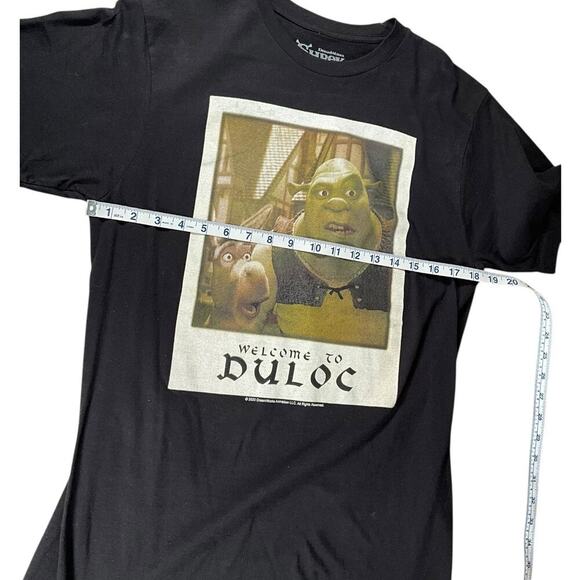 DreamWorks SHREK Black Size Medium 100% Cotton Soft Black T-Shirts NWOT Casual - Picture 6 of 9